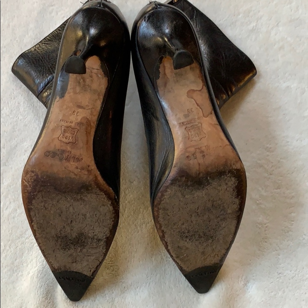 Jimmy Choo ankle black leather heel boot - Picture 5 of 6